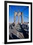 Historic Brooklyn Bridge, New York City, New York-null-Framed Photographic Print