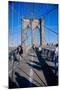 Historic Brooklyn Bridge, New York City, New York-null-Mounted Photographic Print