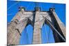 Historic Brooklyn Bridge, New York City, New York-null-Mounted Photographic Print