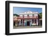 Historic building evoking the west coast's gold-mining past, Shantytown, Greymouth, Grey district, -Ruth Tomlinson-Framed Photographic Print