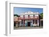 Historic building evoking the west coast's gold-mining past, Shantytown, Greymouth, Grey district, -Ruth Tomlinson-Framed Photographic Print