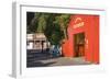 Historic building evoking the west coast's gold-mining past, Shantytown, Greymouth, Grey district, -Ruth Tomlinson-Framed Photographic Print