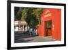 Historic building evoking the west coast's gold-mining past, Shantytown, Greymouth, Grey district, -Ruth Tomlinson-Framed Photographic Print