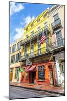 Historic Building in the French Quarter-Jorg Hackemann-Mounted Photographic Print