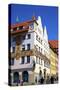 Historic Building, Nuremberg, Bavaria, Germany, Europe-Neil Farrin-Stretched Canvas