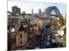 Historic Buildings and Sydney Harbor Bridge, The Rocks, Australia-David Wall-Mounted Photographic Print