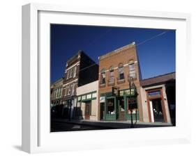 Historic Buildings in South Central Old City, Knoxville, Tennessee-Walter Bibikow-Framed Photographic Print