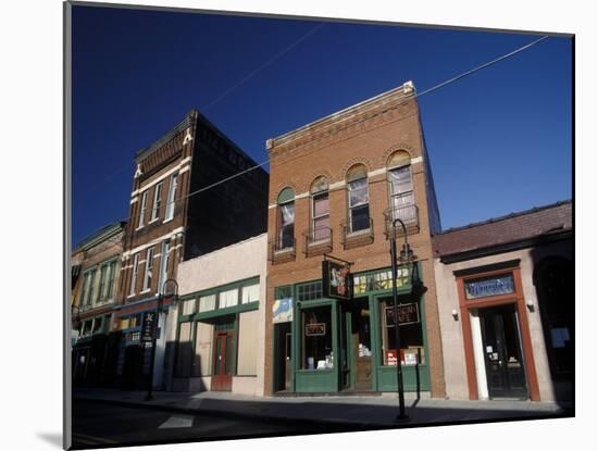 Historic Buildings in South Central Old City, Knoxville, Tennessee-Walter Bibikow-Mounted Photographic Print