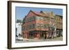 Historic Buildings on Cameron Street in Old Town Alexandria-John Woodworth-Framed Photographic Print