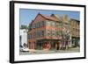 Historic Buildings on Cameron Street in Old Town Alexandria-John Woodworth-Framed Photographic Print