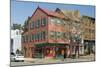 Historic Buildings on Cameron Street in Old Town Alexandria-John Woodworth-Mounted Photographic Print