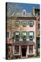 Historic Buildings on Cameron Street in Old Town Alexandria-John Woodworth-Stretched Canvas