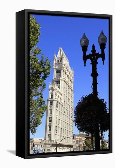 Historic Cathedral Building, Oakland, California, United States of America, North America-Richard Cummins-Framed Stretched Canvas