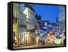 Historic Centre at Dusk, Pelourinho, Salvador, Bahia, Brazil-Peter Adams-Framed Stretched Canvas