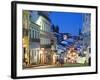 Historic Centre at Dusk, Pelourinho, Salvador, Bahia, Brazil-Peter Adams-Framed Photographic Print