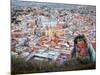 Historic City Center with Church of San Diego, Basilic and University, Guanajuato, Mexico-Julie Eggers-Mounted Photographic Print