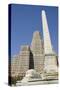 Historic City Hall, McKinley Monument Obelisk, Buffalo, New York, USA-Cindy Miller Hopkins-Stretched Canvas