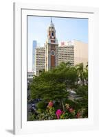 Historic Clock Tower, Tsim Sha Tsui, Kowloon, Hong Kong, China, Asia-Fraser Hall-Framed Photographic Print