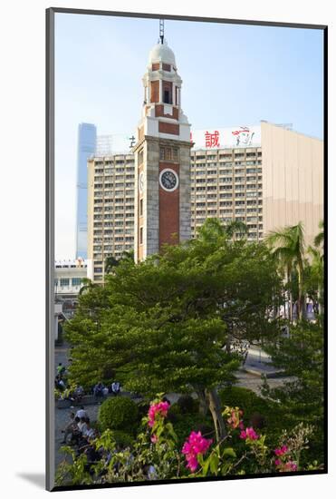 Historic Clock Tower, Tsim Sha Tsui, Kowloon, Hong Kong, China, Asia-Fraser Hall-Mounted Photographic Print