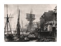 The Thames at Wapping-Historic Collection-Premium Giclee Print