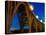 Historic Colorado Bridge Arches at dusk, Pasadena, CA-null-Stretched Canvas