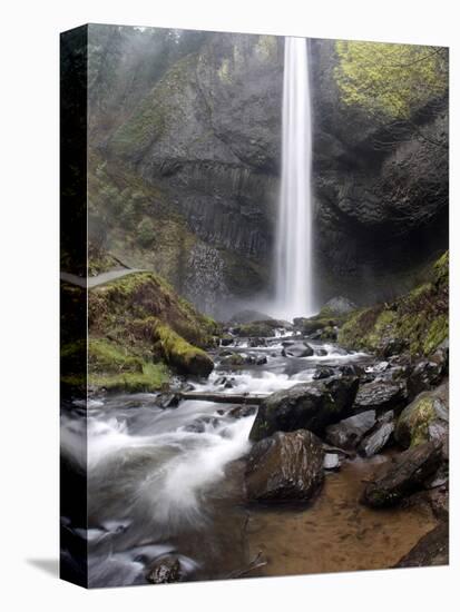 Historic Columbia River Highway-Rick Bowmer-Stretched Canvas