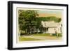 Historic Coolidge House, Burlington, Vermont-null-Framed Art Print