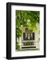 Historic Cooperstown House with Flowers, Cooperstown, New York, USA-Cindy Miller Hopkins-Framed Photographic Print