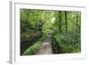 Historic Cromford Canal and Tow Path in Spring-Eleanor Scriven-Framed Photographic Print