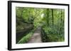 Historic Cromford Canal and Tow Path in Spring-Eleanor Scriven-Framed Photographic Print