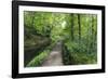 Historic Cromford Canal and Tow Path in Spring-Eleanor Scriven-Framed Photographic Print