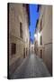 Historic District Alley at Dawn, Toledo, Spain-Rob Tilley-Stretched Canvas