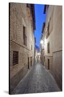 Historic District Alley at Dawn, Toledo, Spain-Rob Tilley-Stretched Canvas