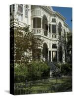 Historic District, Galveston, Texas, USA-Ethel Davies-Stretched Canvas