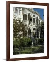 Historic District, Galveston, Texas, USA-Ethel Davies-Framed Photographic Print