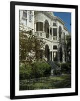 Historic District, Galveston, Texas, USA-Ethel Davies-Framed Photographic Print