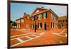 Historic district of Charlottesville, Virginia, home of President Thomas Jefferson-null-Framed Photographic Print