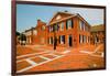 Historic district of Charlottesville, Virginia, home of President Thomas Jefferson-null-Framed Photographic Print