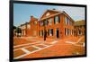 Historic district of Charlottesville, Virginia, home of President Thomas Jefferson-null-Framed Photographic Print