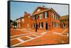 Historic district of Charlottesville, Virginia, home of President Thomas Jefferson-null-Framed Stretched Canvas