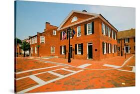 Historic district of Charlottesville, Virginia, home of President Thomas Jefferson-null-Stretched Canvas