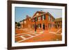 Historic district of Charlottesville, Virginia, home of President Thomas Jefferson-null-Framed Photographic Print