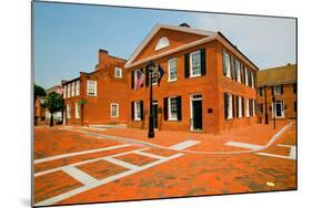Historic district of Charlottesville, Virginia, home of President Thomas Jefferson-null-Mounted Photographic Print