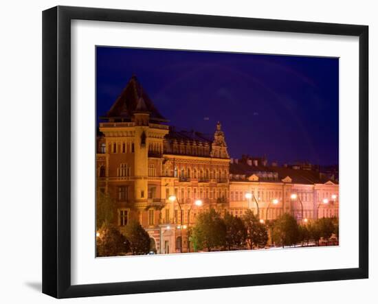 Historic District of Prague, Czech Republic-Russell Young-Framed Premium Photographic Print