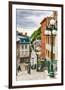 Historic District Old Quebec-null-Framed Premium Giclee Print