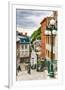 Historic District Old Quebec-null-Framed Premium Giclee Print