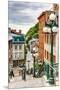 Historic District Old Quebec-null-Mounted Premium Giclee Print