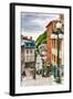 Historic District Old Quebec-null-Framed Art Print