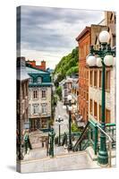 Historic District Old Quebec-null-Stretched Canvas