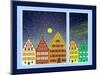 Historic Downtown at Winter-Sangoiri-Mounted Art Print